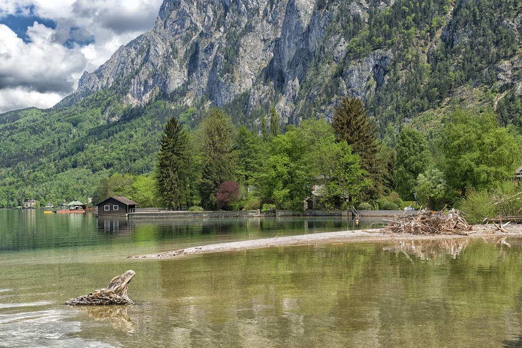 Gasthaus Pension Zur Nixe Steinbach am Attersee Exteriör bild