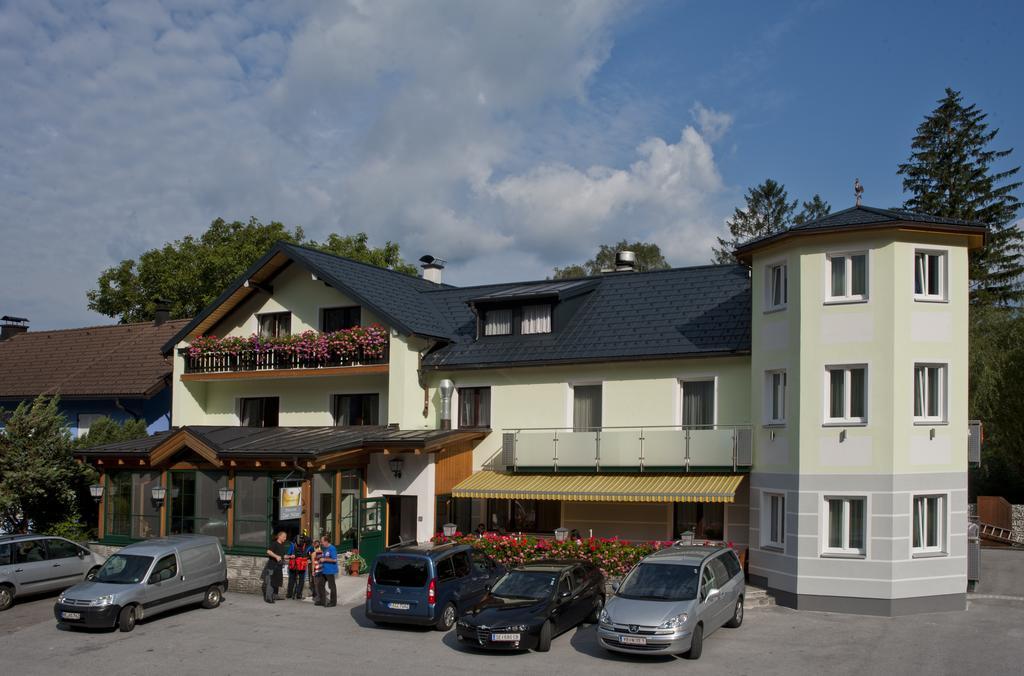 Gasthaus Pension Zur Nixe Steinbach am Attersee Exteriör bild