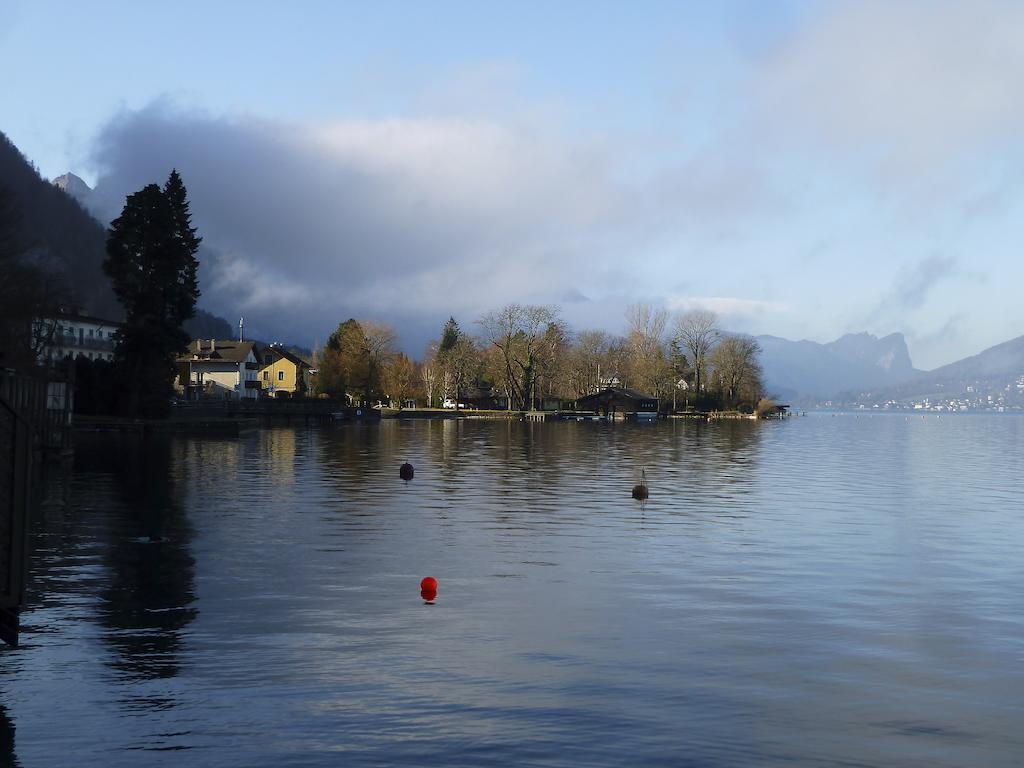 Gasthaus Pension Zur Nixe Steinbach am Attersee Exteriör bild